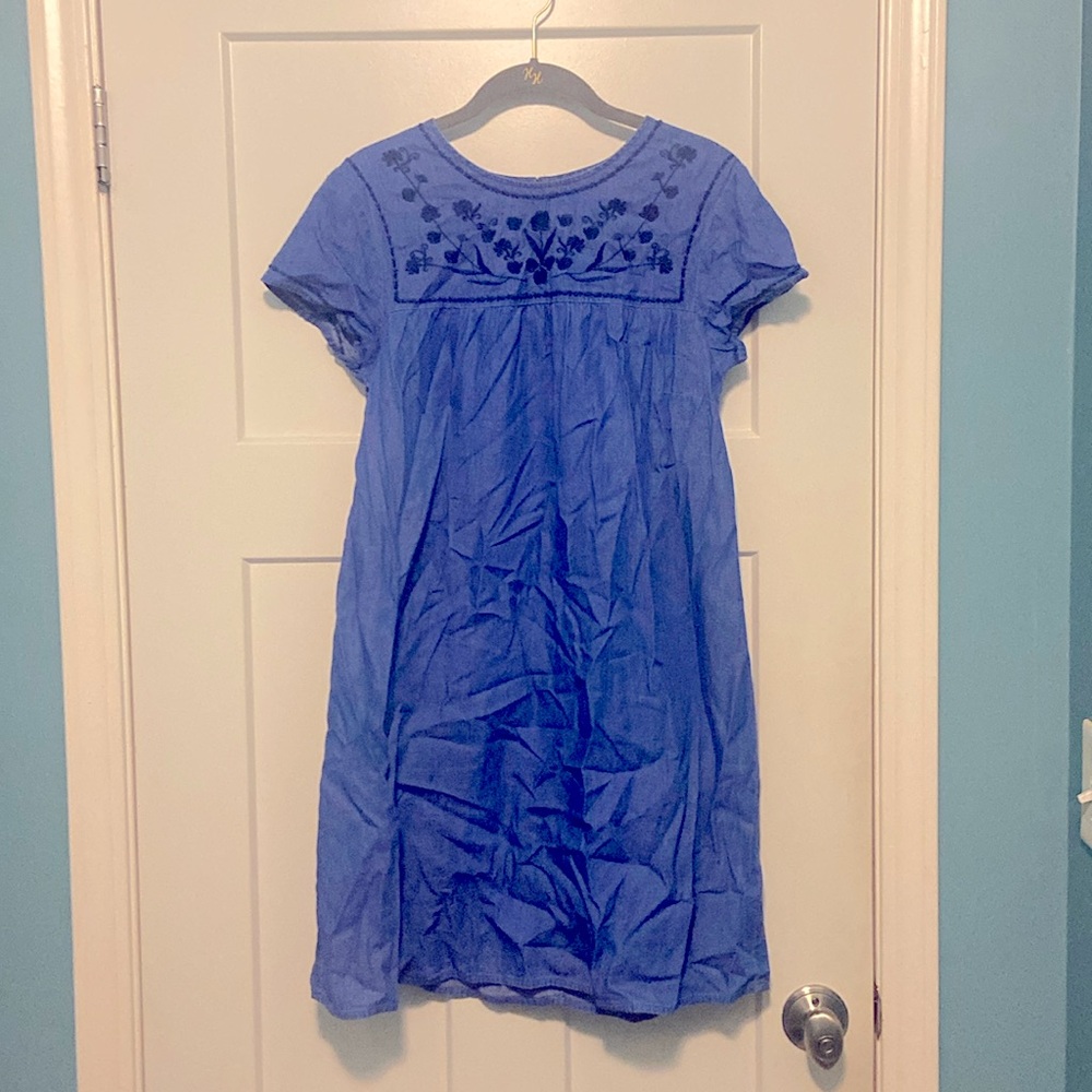 Casual chambray dress